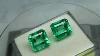 72.15 Ct Fine Colombian Natural Emerald Octagon Pair Untreated Loose Gemstone.