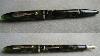 Sterling Silver Pen Sheaffer Sterling Silver Ringtop Fountain Pen Flex Nib Engraved Restored