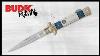 Damascus Steel Kris Blade Sword, Handmade Sword Rose Wood &micarta Handle